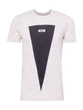 Load image into Gallery viewer, T-SHIRT | Meliertes T-Shirt mit Triangle-Design
