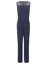 Load image into Gallery viewer, JUMPSUIT | Jumpsuit mit Netzdetail
