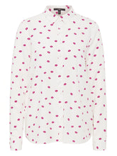 Load image into Gallery viewer, BLUSE | Bluse mit Kussmund-Print
