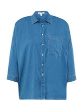 Load image into Gallery viewer, BLUSE | Leichte Bluse aus Denim
