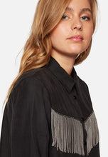 Load image into Gallery viewer, BLUSE | MAVI ICON | Bluse mit Fransen
