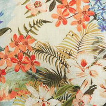 Load image into Gallery viewer, BLUSE | Verkürzte Bluse mit tropischem Print
