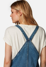Load image into Gallery viewer, JOYCE | Latzkleid mit Zipper aus 90's Denim
