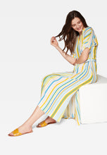 Load image into Gallery viewer, KLEID | Gestreiftes Maxi-Kleid
