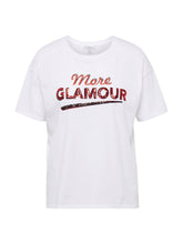 Load image into Gallery viewer, T-SHIRT | Slogan-Shirt mit Pailletten
