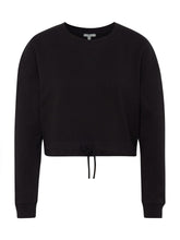 Load image into Gallery viewer, PULLOVER | Verkürzter Sweater mit Kordelzug
