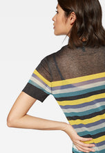 Load image into Gallery viewer, SHIRT | Leichtes Strickoberteil mit Streifen
