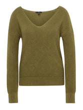 Load image into Gallery viewer, PULLOVER | Strickpullover mit V-Ausschnitt
