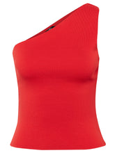 Load image into Gallery viewer, TOP | Ärmelloses Oberteil mit One-Shoulder Träger

