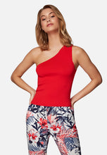 Load image into Gallery viewer, TOP | Ärmelloses Oberteil mit One-Shoulder Träger
