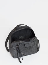 Load image into Gallery viewer, RUCKSACK | Glitzernder Rucksack in Schwarz

